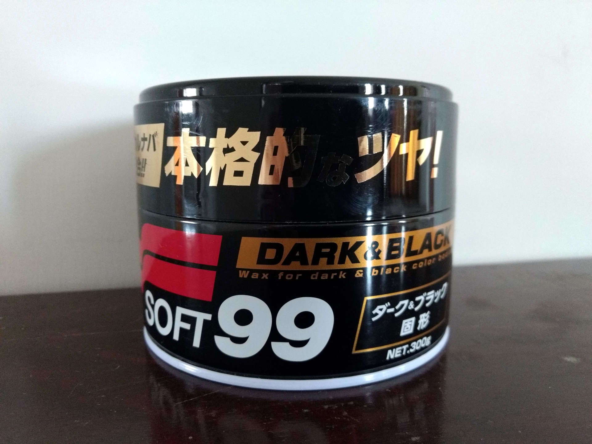 soft99 dark black wax