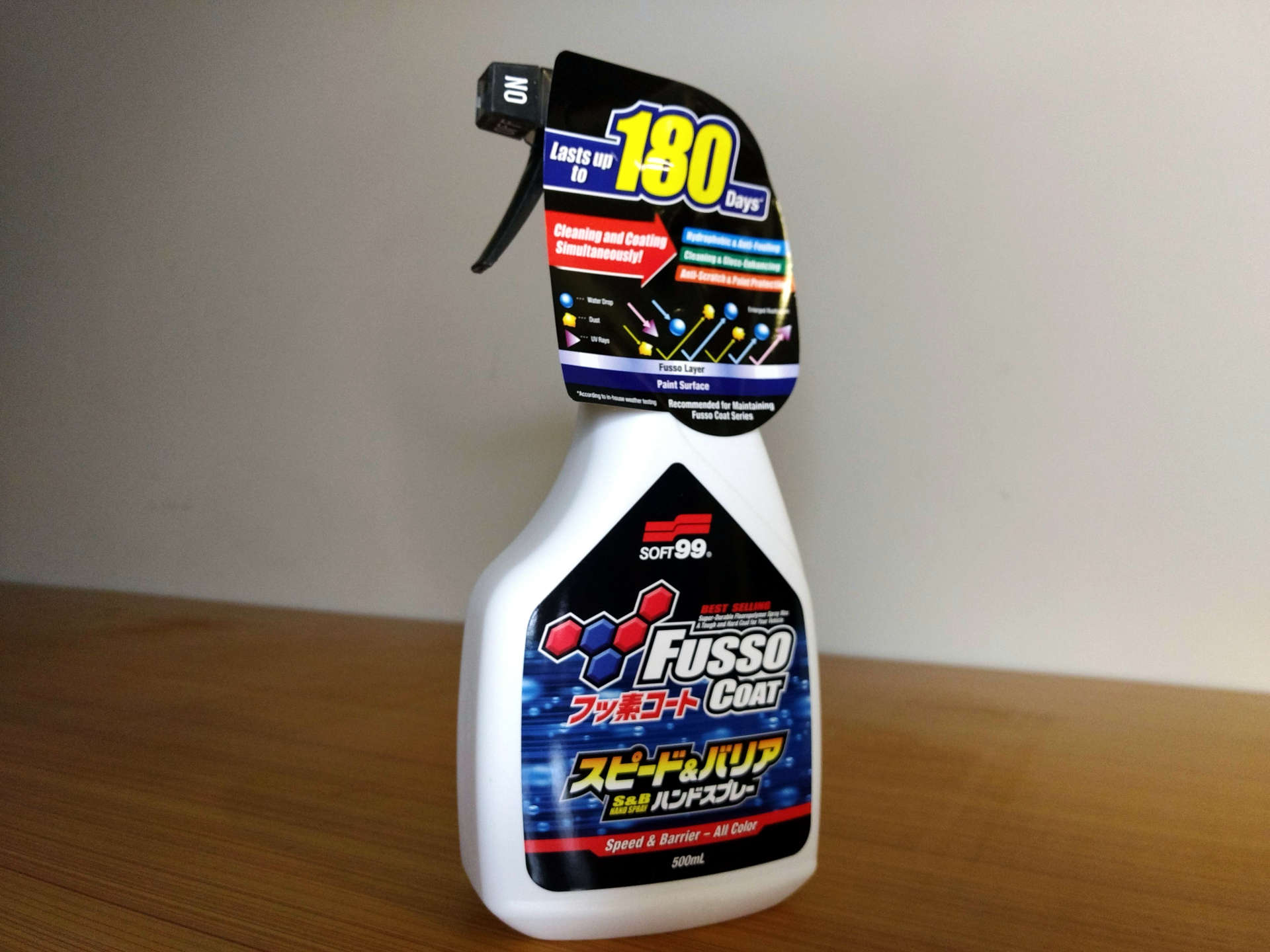 soft99 fusso coat speed barrier